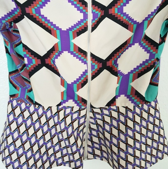 W118 by Walter Baker peplum blouse - Picture 4 of 7